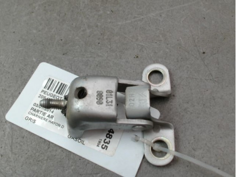 CHARNIERE HAYON D PEUGEOT 208 Phase 1 2012-...