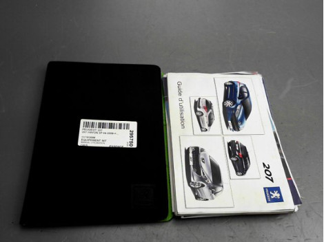 MANUEL UTILISATION PEUGEOT 207