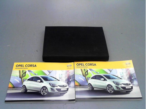 MANUEL UTILISATION OPEL CORSA
