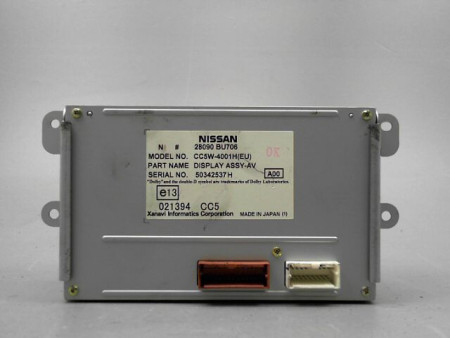 ECRAN GPS NISSAN ALMERA TINO MONOSP. Phase 1 2000-2003