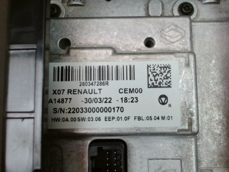 ECRAN GPS RENAULT TWINGO III 2014-...