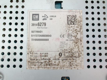 AUTORADIO OPEL CORSA 2010-