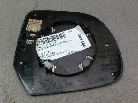 GLACE RETROVISEUR EXT G DACIA DUSTER BREAK Phase 1 2010-2013