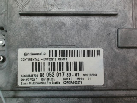 ECRAN GPS PEUGEOT 208 Phase 1 2012-...