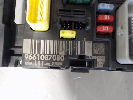 BOITE A FUSIBLES PEUGEOT 307 Phase 2 2005-2007