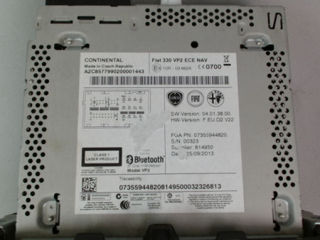 AUTORADIO FIAT 500