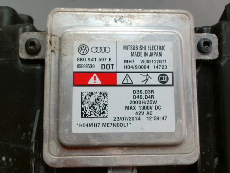 PHARE GAUCHE AUDI A4