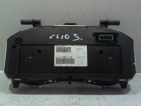 BLOC COMPTEURS RENAULT CLIO III Phase 1 2005-2009