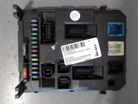 BOITIER GESTION HABITACLE CITROEN C3 II Phase 1 (A51) 2009-2013