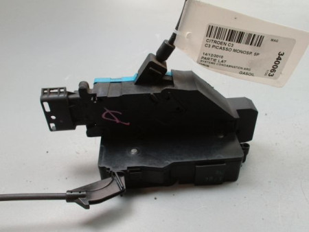 SYSTEME CONDAMNATION ARRIERE GAUCHE CITROEN C3 PICASSO MONOSP. Phase 1 2009-2012