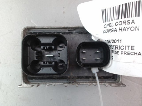 BOITIER DE PRECHAUFFAGE OPEL CORSA IV Phase 2 (D) 2011-2015