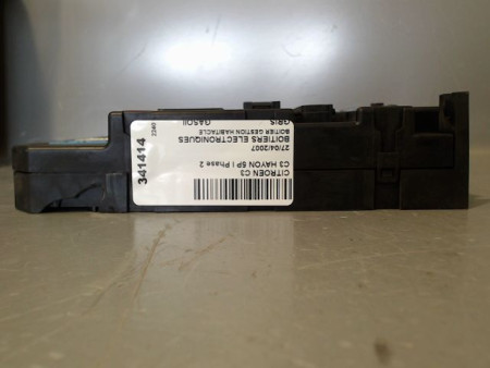 BOITIER GESTION HABITACLE CITROEN C3 I Phase 2 2005-2010