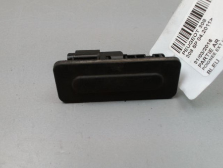 POIGNEE EXTERIEURE HAYON PEUGEOT 308 2011-