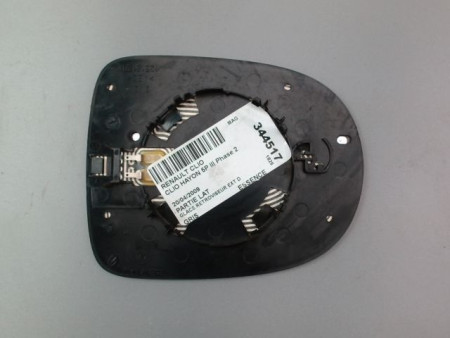 GLACE RETROVISEUR EXT D RENAULT CLIO III Phase 2 2009-2014