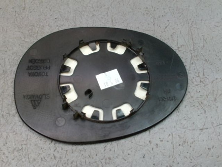 GLACE RETROVISEUR EXT D PEUGEOT 107 Phase 1 2005-2008