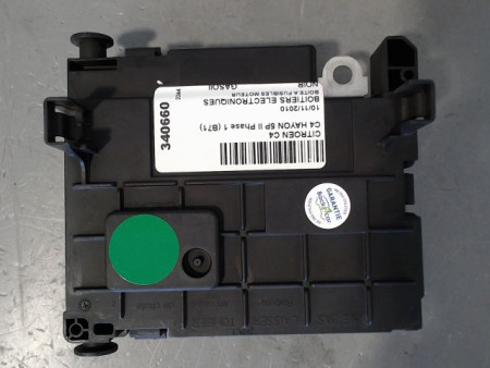 BOITE A FUSIBLES CITROEN C4 II Phase 1 (B71) 2010-2015