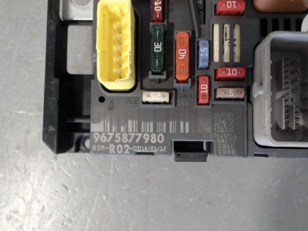 BOITE A FUSIBLES CITROEN C4 PICASSO MONOSP. I 2007-2013