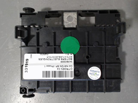 BOITE A FUSIBLES CITROEN C4 I Phase 1 2004-2008