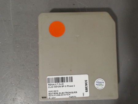 BOITE A FUSIBLES RENAULT CLIO III Phase 2 2009-2014
