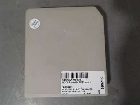 BOITE A FUSIBLES RENAULT MODUS Phase 1 2004-2007