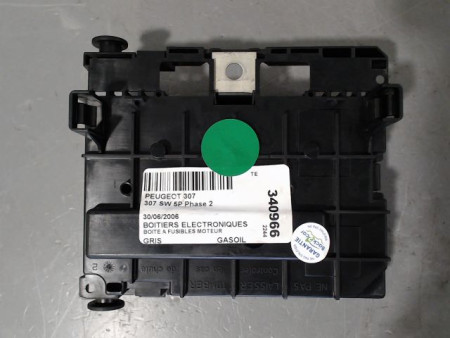 BOITE A FUSIBLES PEUGEOT 307 SW Phase 2 2005-2008