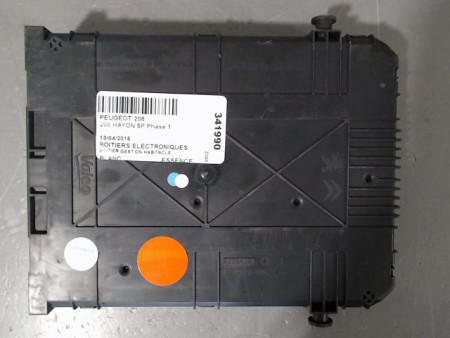 BOITIER GESTION HABITACLE PEUGEOT 208 Phase 1 2012-...