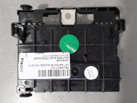 BOITE A FUSIBLES PEUGEOT 207 2006-2013