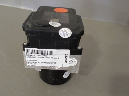 UNITE HYDRAULIQUE ABS RENAULT MEGANE COUPE III Phase 2 2012-2014