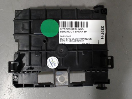 BOITE A FUSIBLES CITROEN BERLINGO II BREAK 2008-