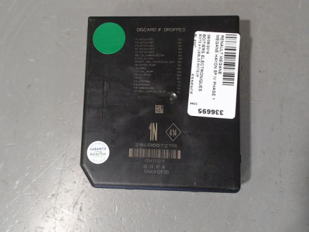 BOITE A FUSIBLES RENAULT MEGANE IV PHASE 1 2015-