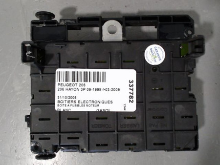 BOITE A FUSIBLES PEUGEOT 206 1998-2009