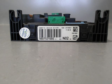 BOITIER GESTION HABITACLE PEUGEOT 208 Phase 1 2012-...