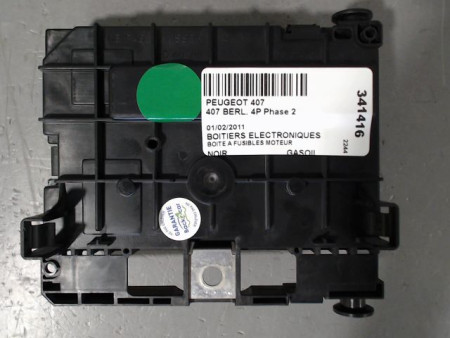 BOITE A FUSIBLES PEUGEOT 407 BERL. Phase 2 2008-2011