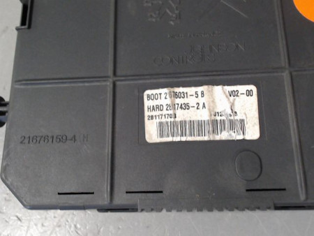 BOITIER GESTION HABITACLE CITROEN C4 I Phase 1 2004-2008
