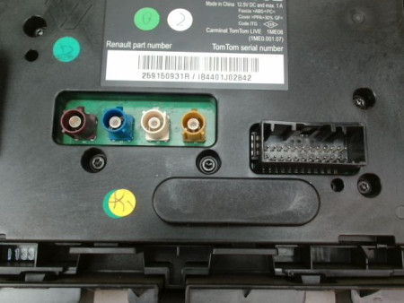 ECRAN GPS RENAULT MEGANE COUPE III Phase 2 2012-2014