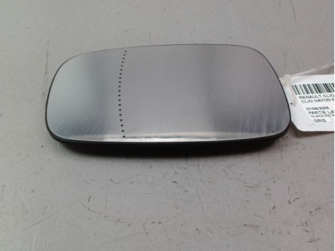 GLACE RETROVISEUR EXT G RENAULT CLIO III Phase 1 2005-2009