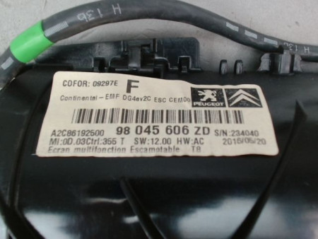 ECRAN GPS PEUGEOT 3008 BREAK I PHASE 2 2013-...