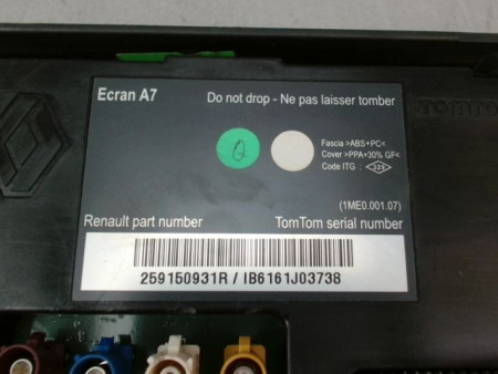 ECRAN GPS RENAULT MEGANE BREAK III Phase 1 2009-2012