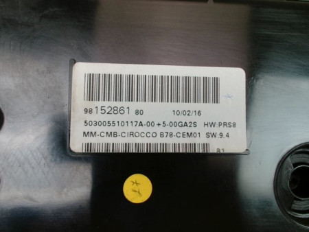 BLOC COMPTEURS CITROEN GRAND C4 PICASSO 2006-