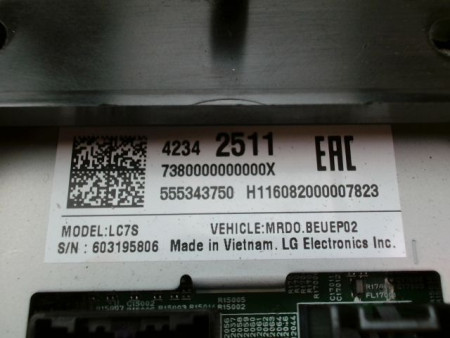 ECRAN GPS OPEL ASTRA BREAK 2004-