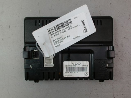 ECRAN GPS MERCEDES CLASSE C BERL. III Phase 1 (204) 2007-2010