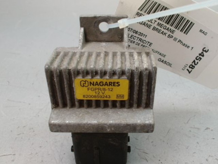 BOITIER DE PRECHAUFFAGE RENAULT MEGANE BREAK III Phase 1 2009-2012