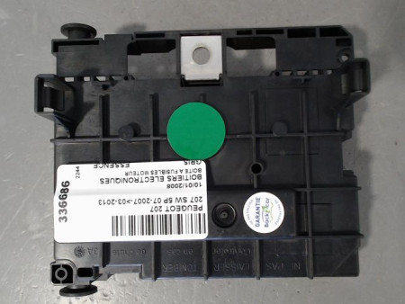 BOITE A FUSIBLES PEUGEOT 207 SW 2007-2013