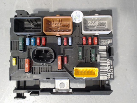 BOITE A FUSIBLES CITROEN C3 I Phase 2 2005-2010