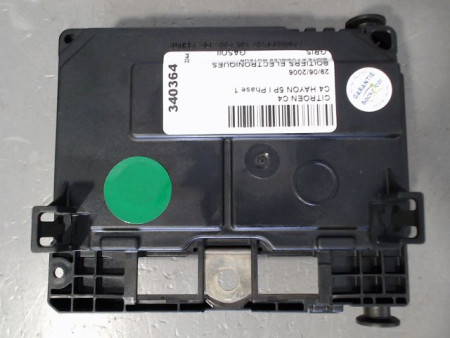 BOITE A FUSIBLES CITROEN C4 I Phase 1 2004-2008