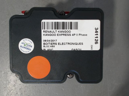 UNITE HYDRAULIQUE ABS RENAULT KANGOO EXPRESS II Phase 2 2013-...
