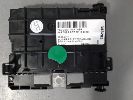 BOITE A FUSIBLES PEUGEOT PARTNER FGT 2002-