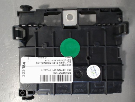 BOITE A FUSIBLES PEUGEOT 308 I Phase 1 2007-2011