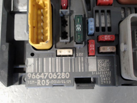 BOITE A FUSIBLES CITROEN C4 I Phase 2 2008-2010
