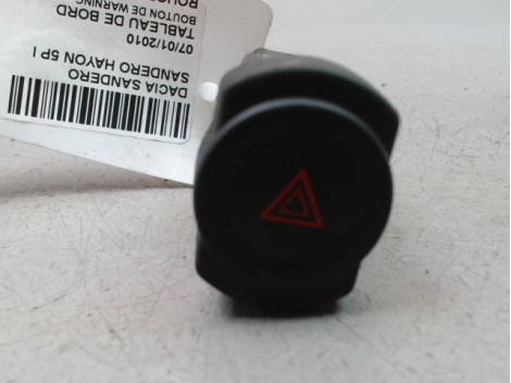 BOUTON DE WARNING DACIA SANDERO I 2008-2012